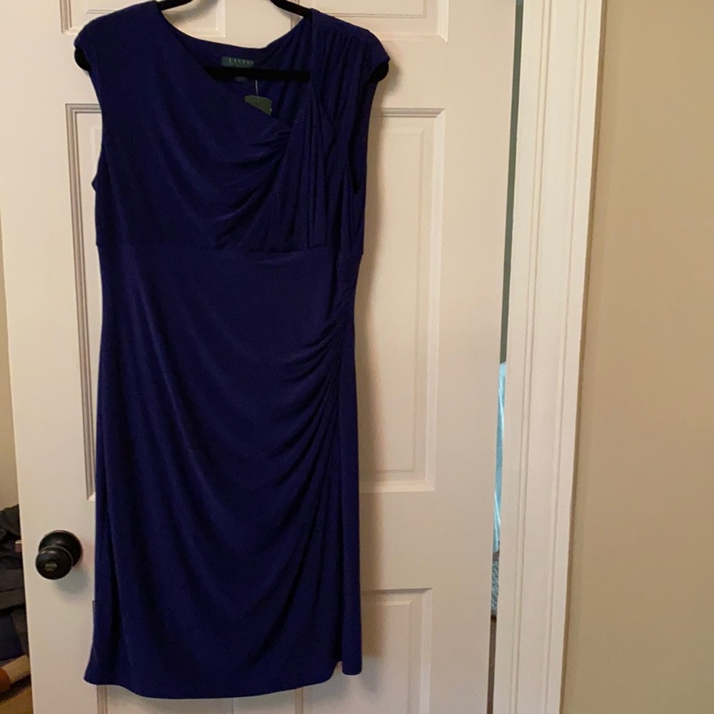 NWT Ralph Lauren blue dress